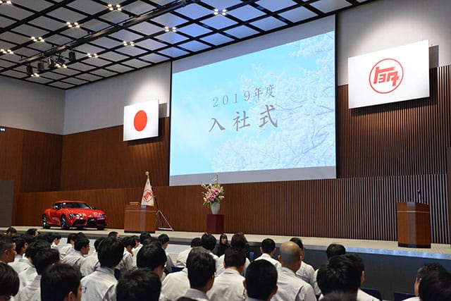 入学式の様子